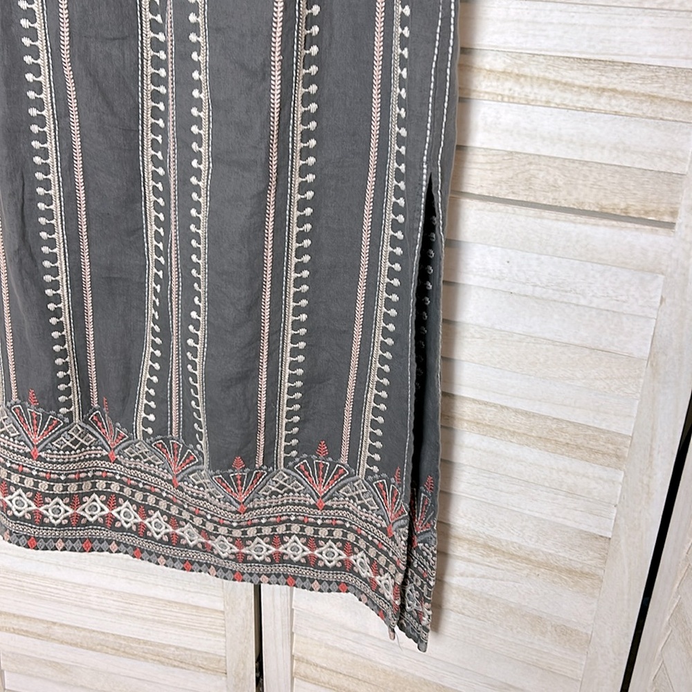 Johnny Was LA Linen Side Slit Maxi Skirt. Size Small - Picture 7 of 10